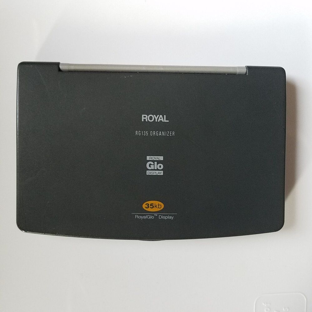 Vintage Royal RG135 Personal Electronic Organizer Calculator